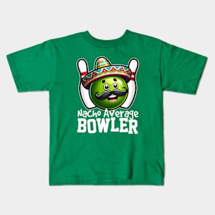 Nacho Average Bowler Kids T-Shirt